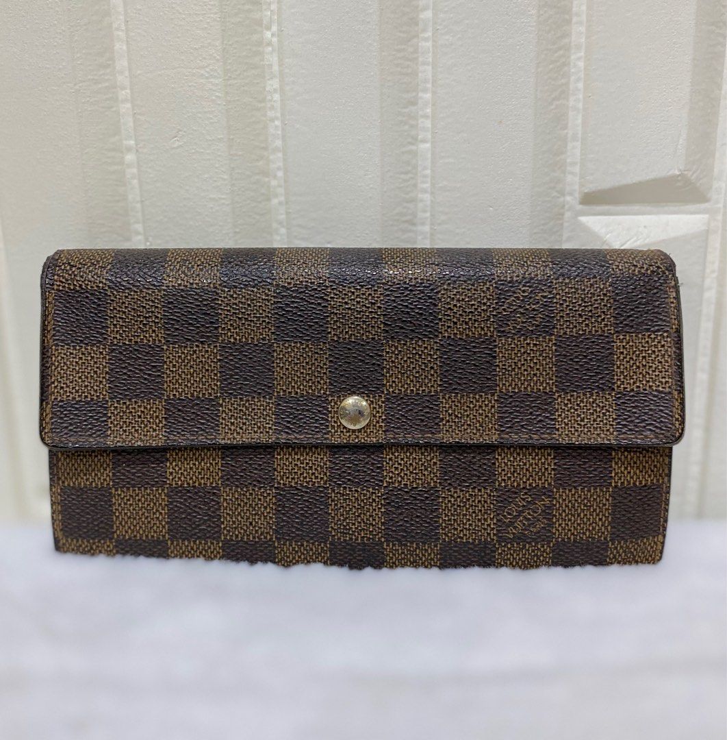 Louis Vuitton LV Long Purse, Luxury, Bags & Wallets on Carousell