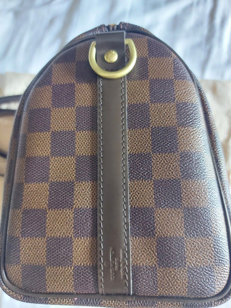 Lv real leather on Carousell