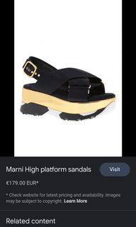Marni Platform Sandals