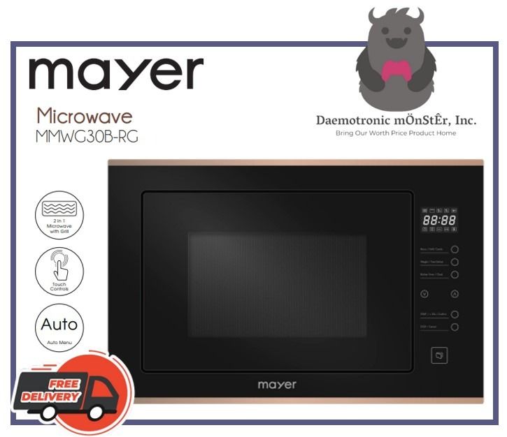 Mayer BuiltIn Steam Oven / Oven + Builtin Microwave BUNDLE DEAL, TV & Home Appliances, Kitchen