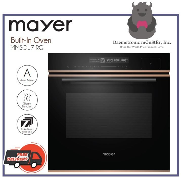 Mayer BuiltIn Steam Oven / Oven + Builtin Microwave BUNDLE DEAL, TV & Home Appliances, Kitchen