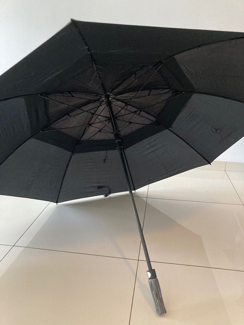 Mercedes Benz Golf Umbrella, Auto Accessories on Carousell