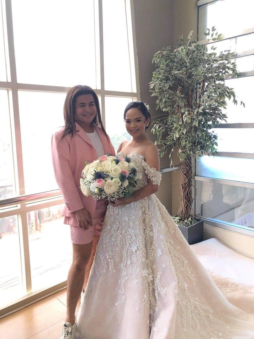 Michael leyva online wedding gown price