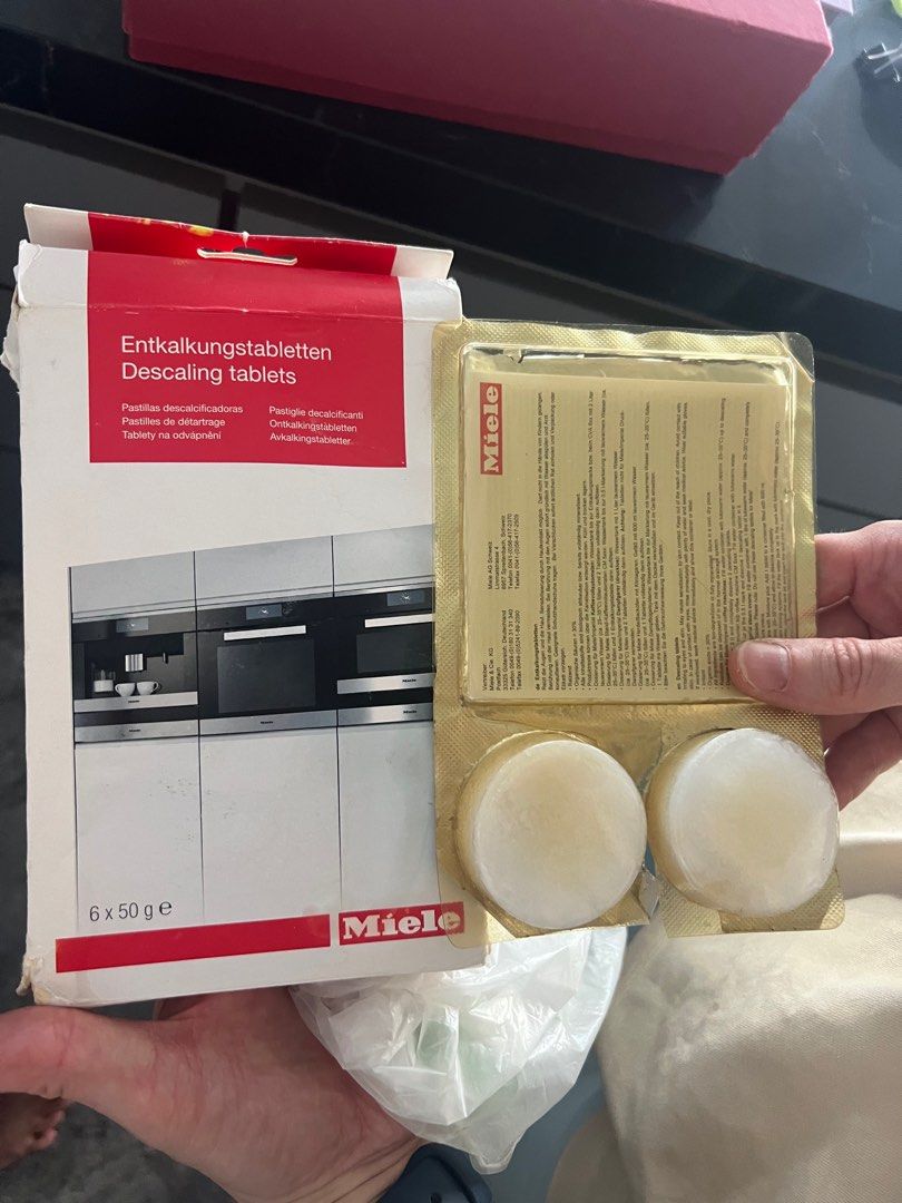Miele descaling tablets (pack of 6), Everything Else on Carousell