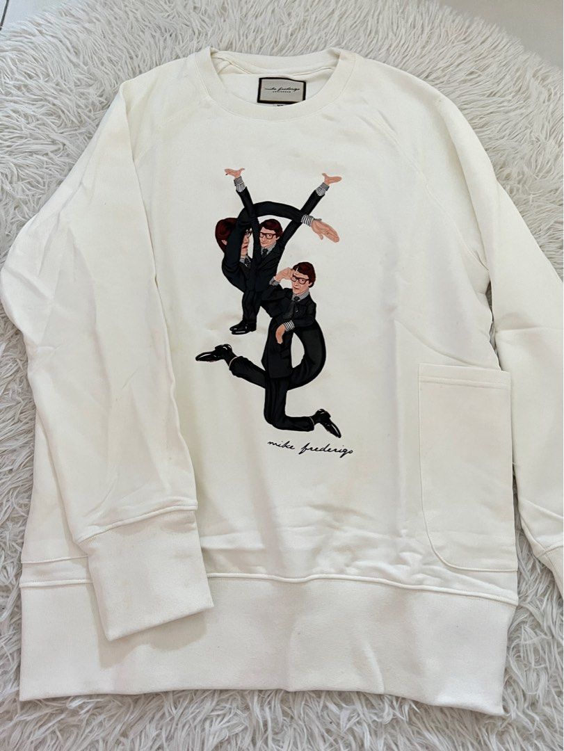 Mike Frederiqo YSL Hoodie Sweashirt Luxury Apparel on Carousell