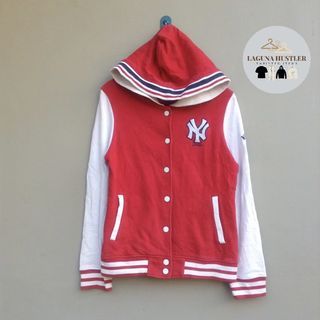 MLB NY Yankees Varsity Hooded Jacket