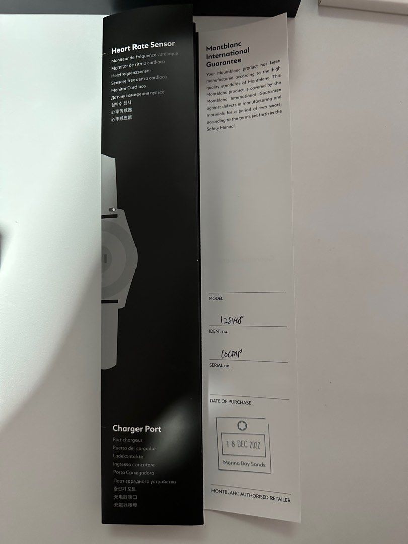 Cargador montblanc summit store
