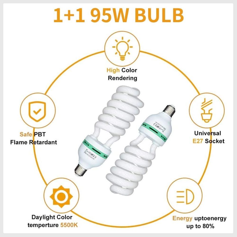 e27 95w bulbs 5500k