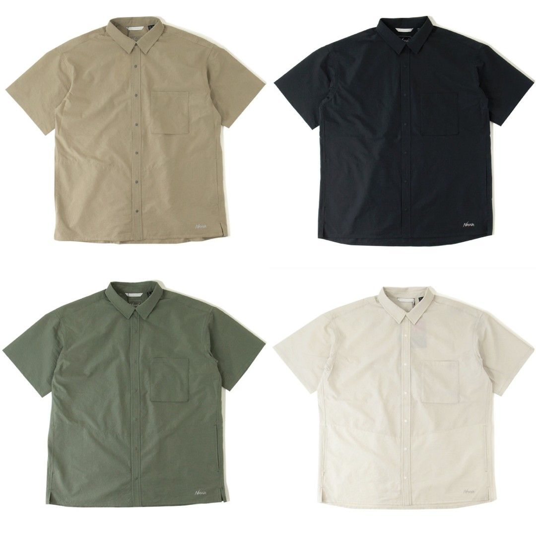 Nanga Air Cloth Comfy S/S Shirt, 男裝, 上身及套裝, T-shirt、恤衫