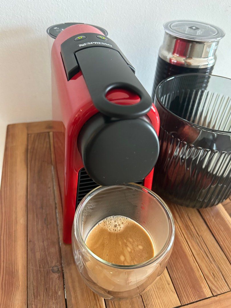 Nespresso Essenza Mini Red (Warranty till August 2023), TV & Home