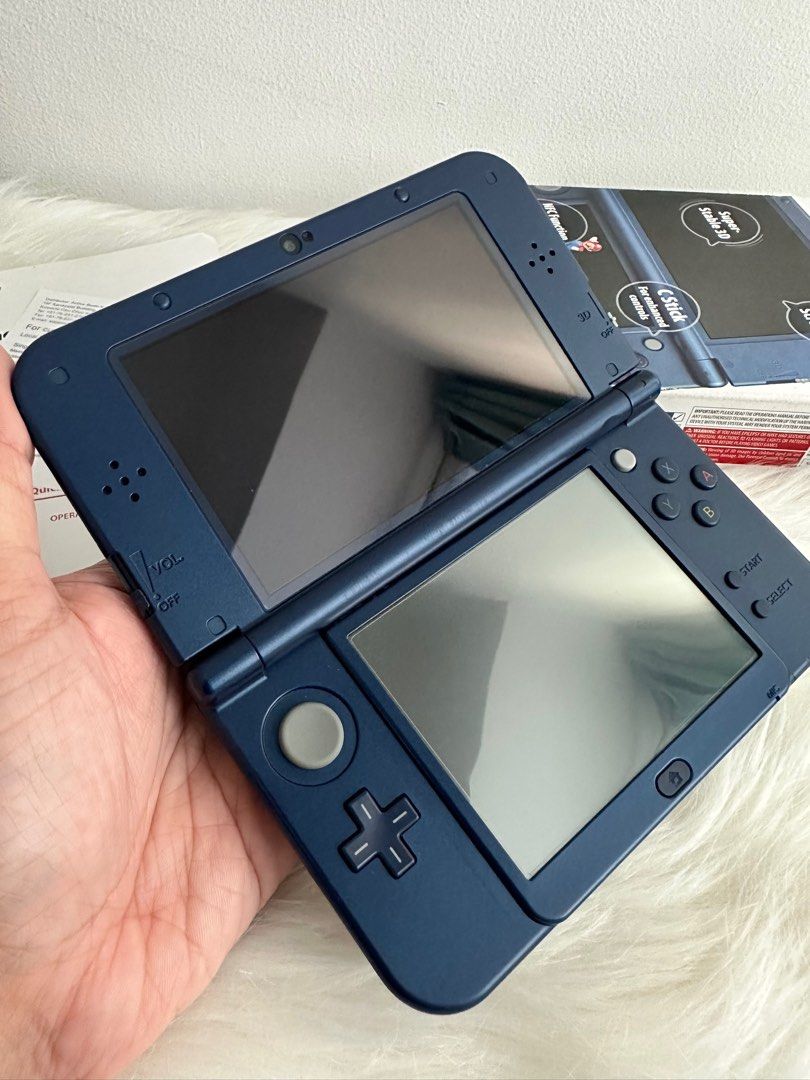 New Nintendo 3 Ds Xl Metallic Blue New Nintendo 3ds XL Metallic Blue, Video Gaming, Video Game Consoles