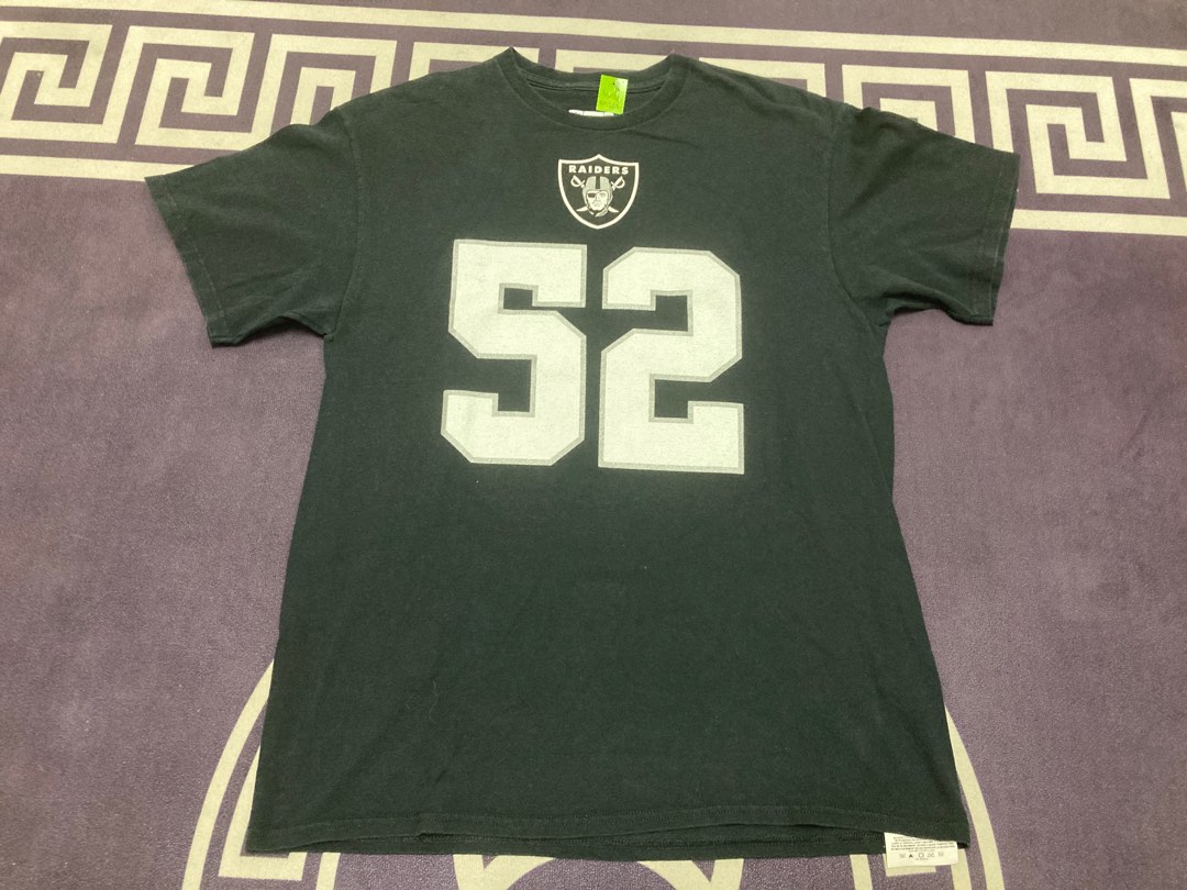 Nike, Shirts, Signed Khalil Mack Nike Nfl Raiders Jersey