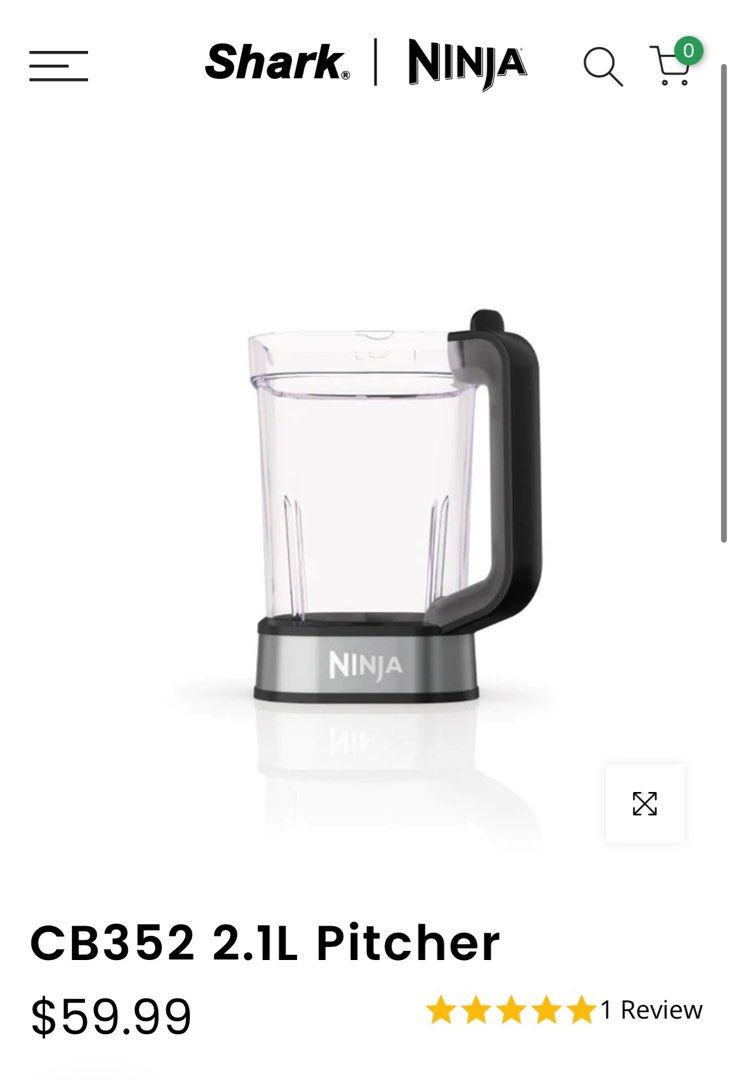 Ninja blender CB352 2.1L Pitcher with Lid, TV & Home Appliances