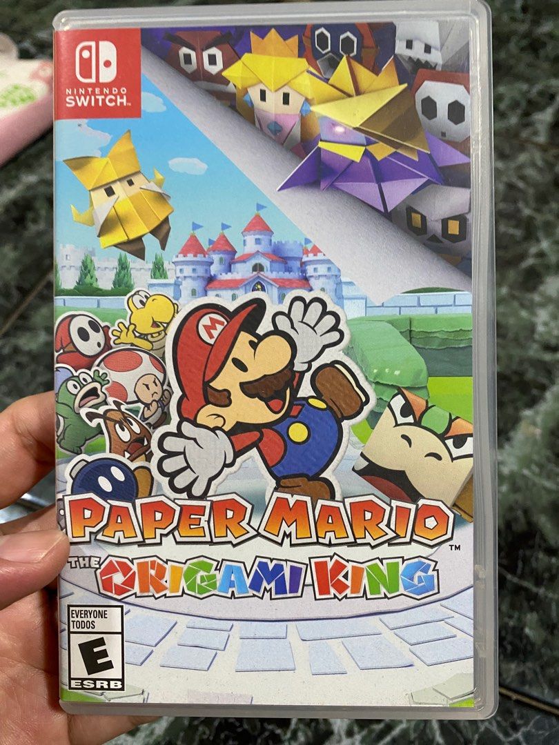 Switch mario origami online
