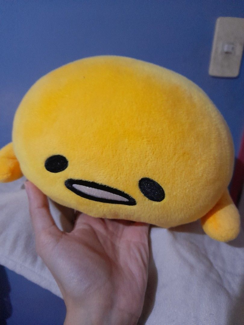 Official Gudetama Plush, Hobbies & Toys, Toys & Games on Carousell