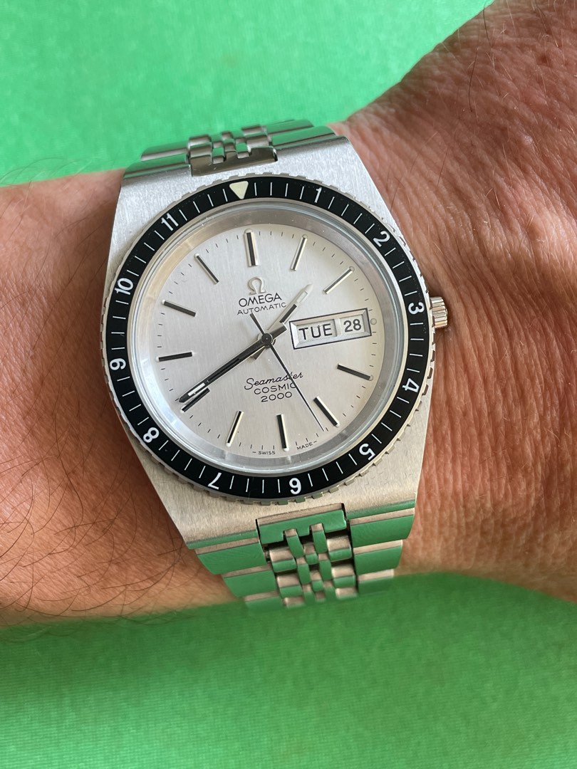 FSOT Omega Seamaster Cosmic 2000 Vintage Diver Mint with rare