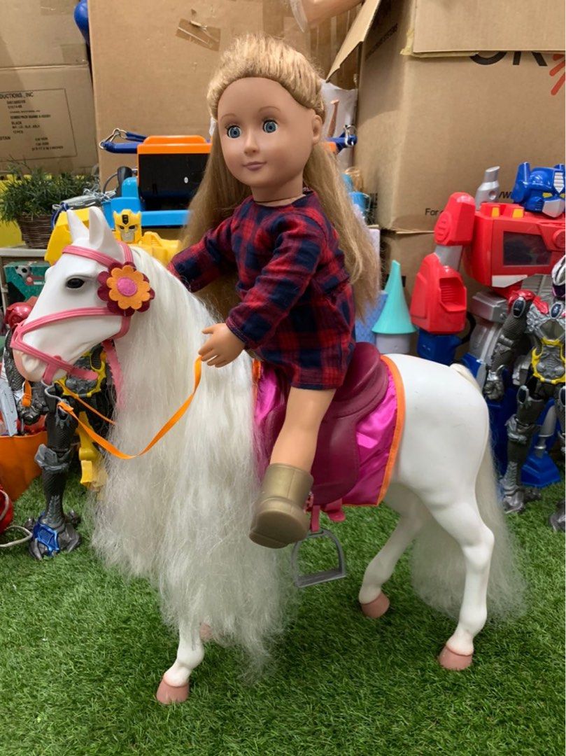 Our Generations World Camarillo Horse & Doll Combo, Hobbies & Toys