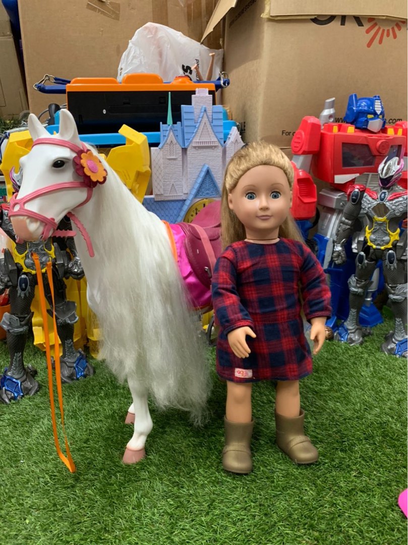 Our Generations World Camarillo Horse & Doll Combo, Hobbies & Toys