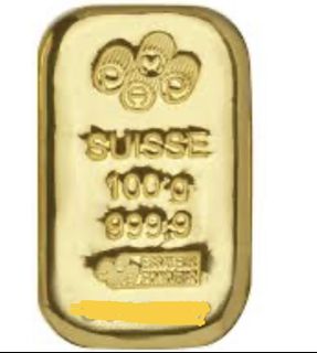 Gold biscuit 24 discount carat 100 grams