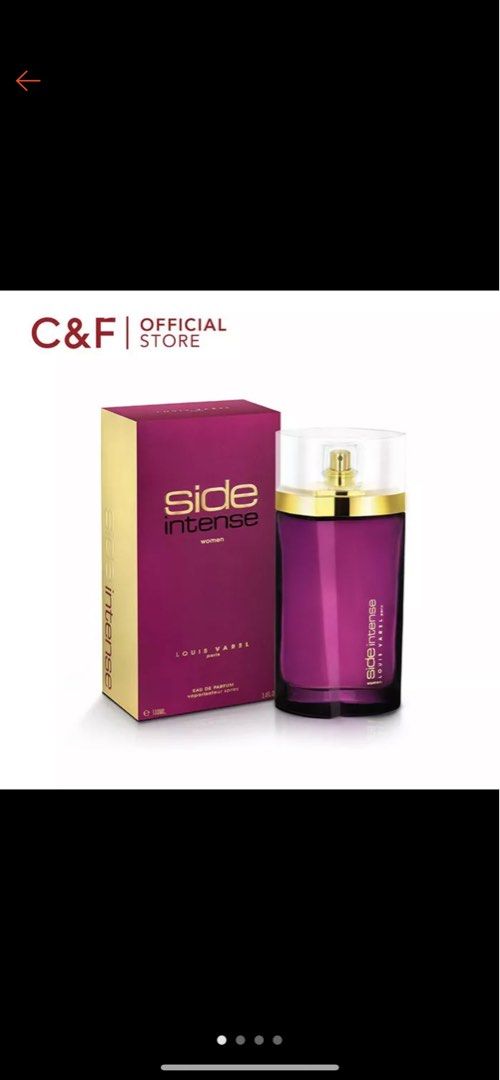 Side best sale intense perfume