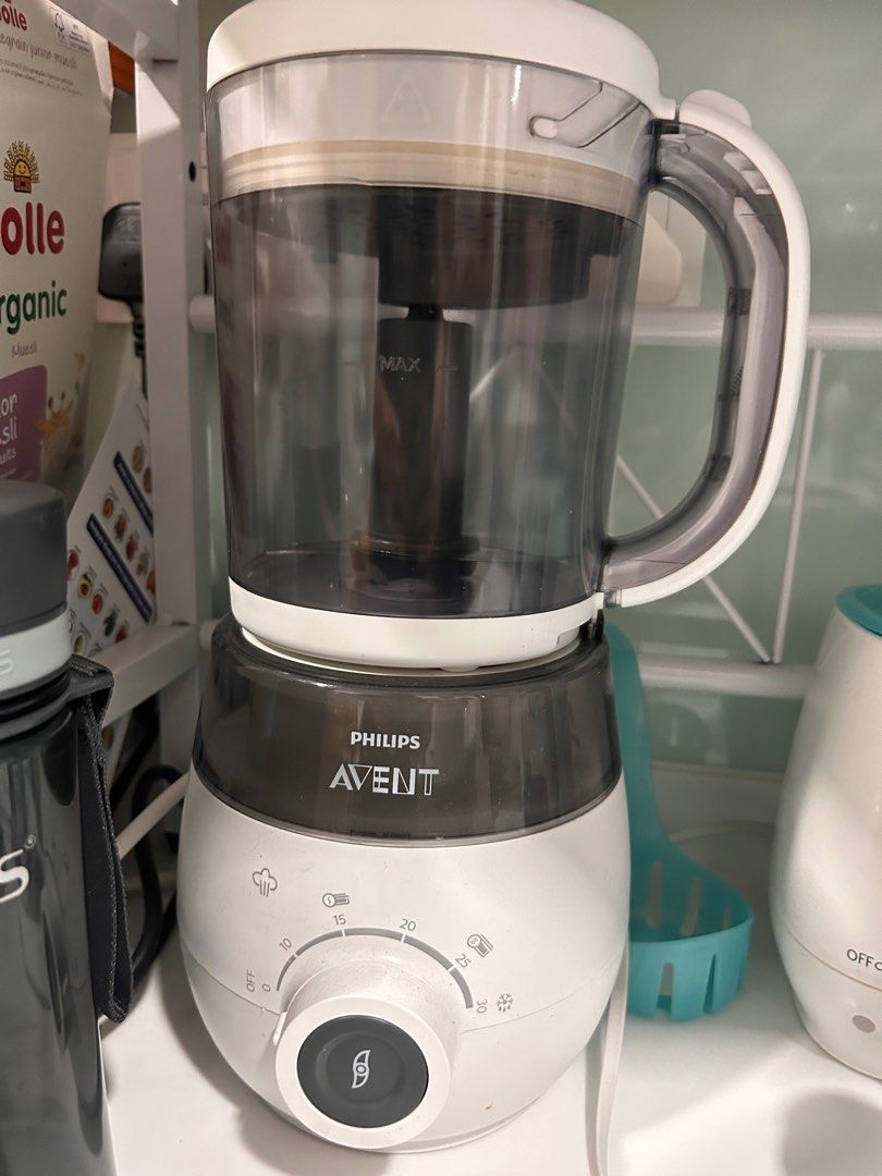 Philip Avent Toddler Weaning set, 4in1 baby steam blender food maker