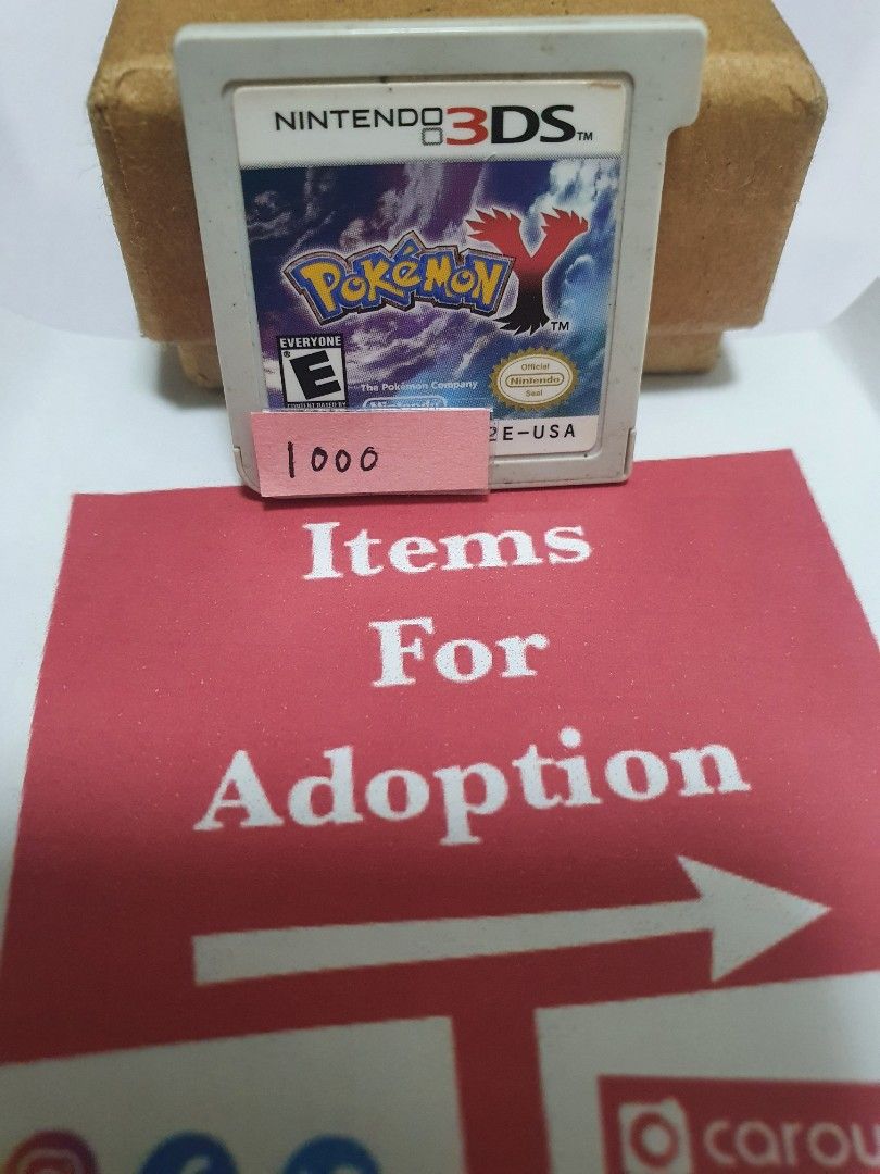 Pokemon Y (Nintendo 3DS , USA) (Category: Nintendo) located in Quezon City. Submitted by itemsforadoption (Listing ID 1233396826, Image 1). Description: Rfs: Its 2023! Happy New Year! Hoping you have a good year ahead of you! If you have questions feel free to send a message. Though I'll most likely be able to reply from 10am to 8pm. Please be patient and understanding. Decluttering games and items that I've picked up or for friends and family. P