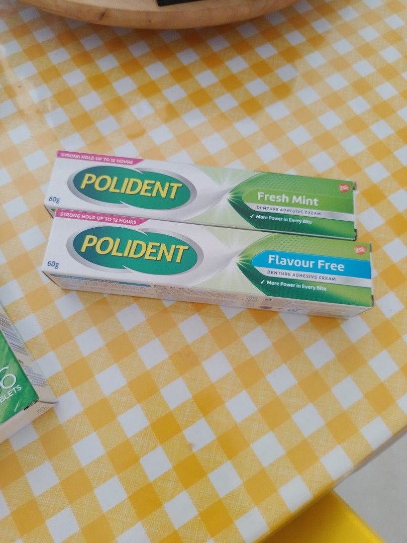 Polident dentures, Beauty & Personal Care, Oral Care on Carousell