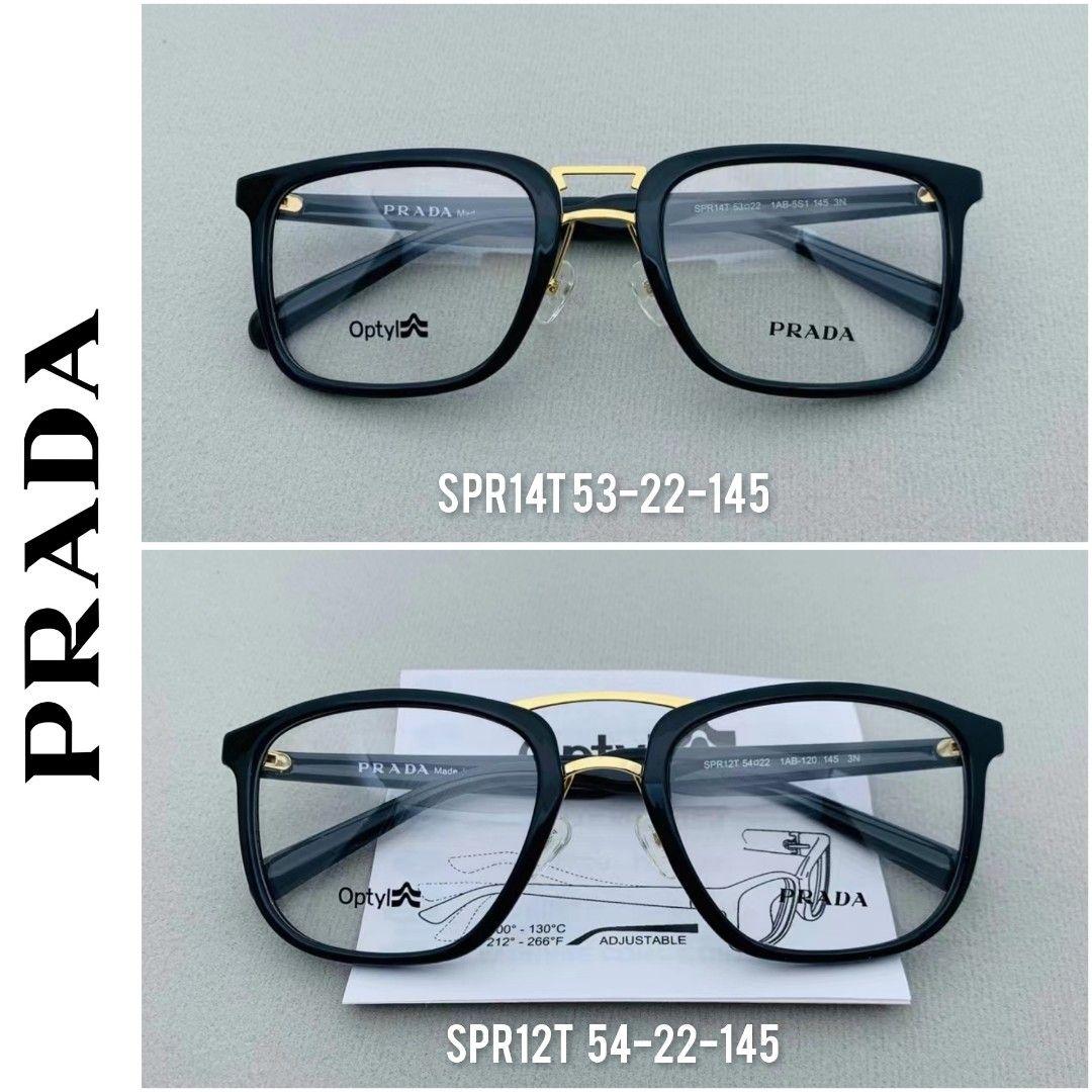 Prada eyewear spectacles, Men's Fashion, Watches Accessories