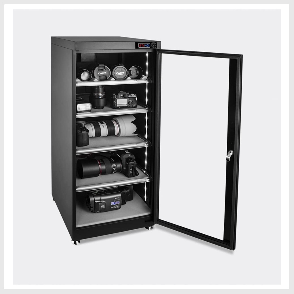 PreAsion 100L 5 Layers Electronic Dry Camera Storage