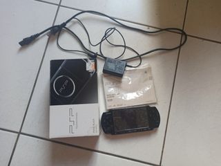 黑色盒裝PSP型號3007（外觀新，已改機）