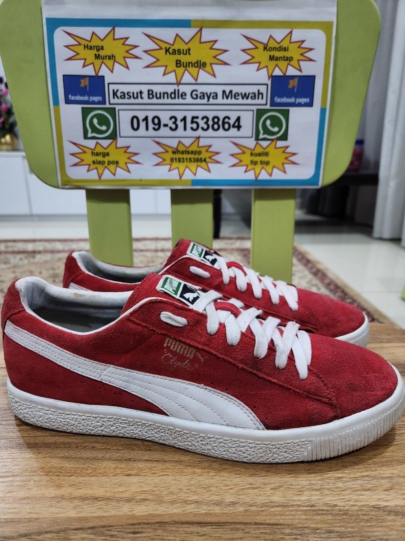 Puma clyde script on sale