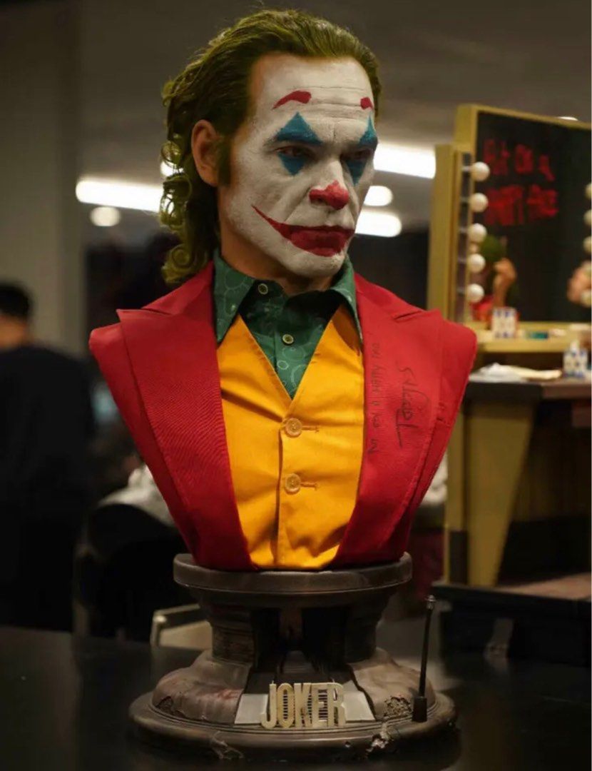 Queen studios joker (JOAQUIN PHOENIX) 2019 life size bust, Hobbies