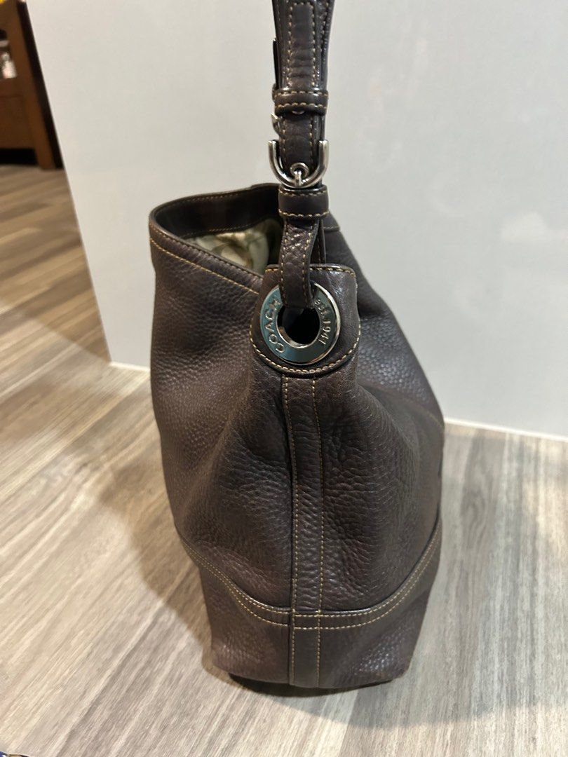 Used leather sales coach purses