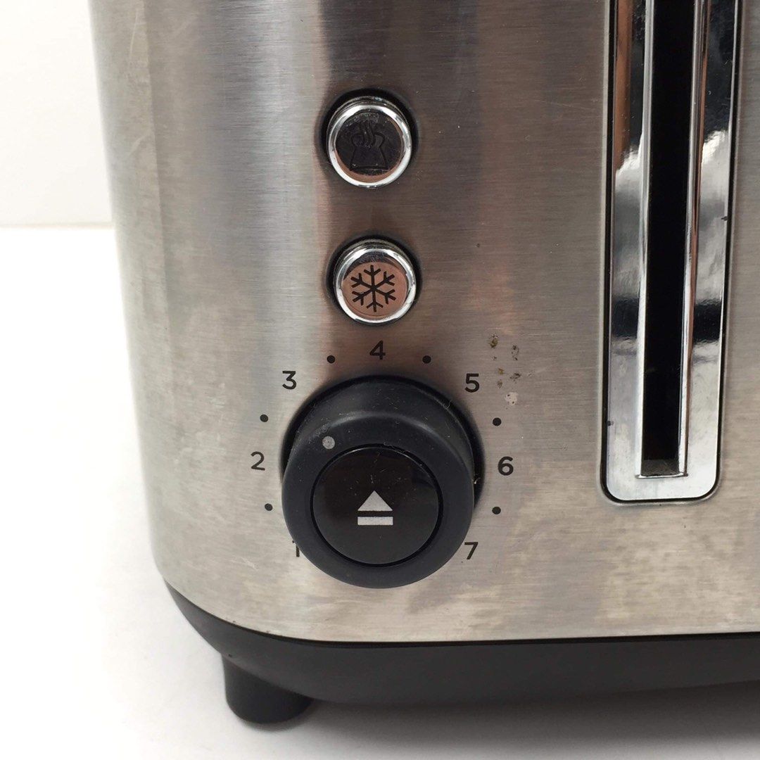 RUSSELL HOBBS RHT514 Addison Stainless Steel 4Slice Toaster, TV & Home Appliances, Kitchen