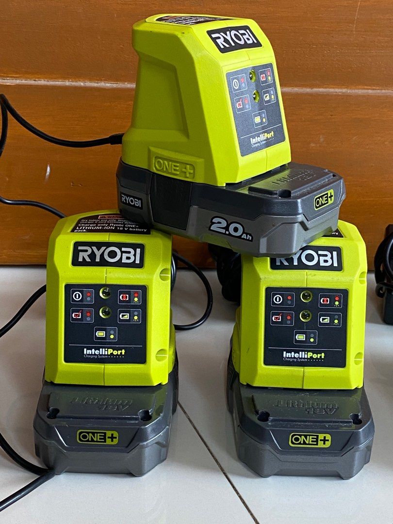 Ryobi one battery and charger commercial industrial construction