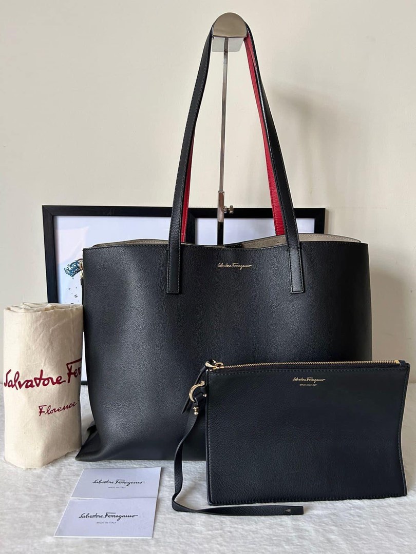 Ferragamo jet set tote clearance