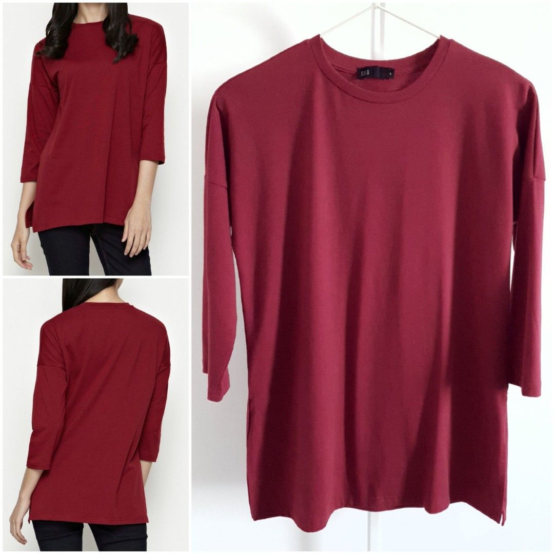  S,Long Sleeve Tops for Women Work Casual Loose Fit T