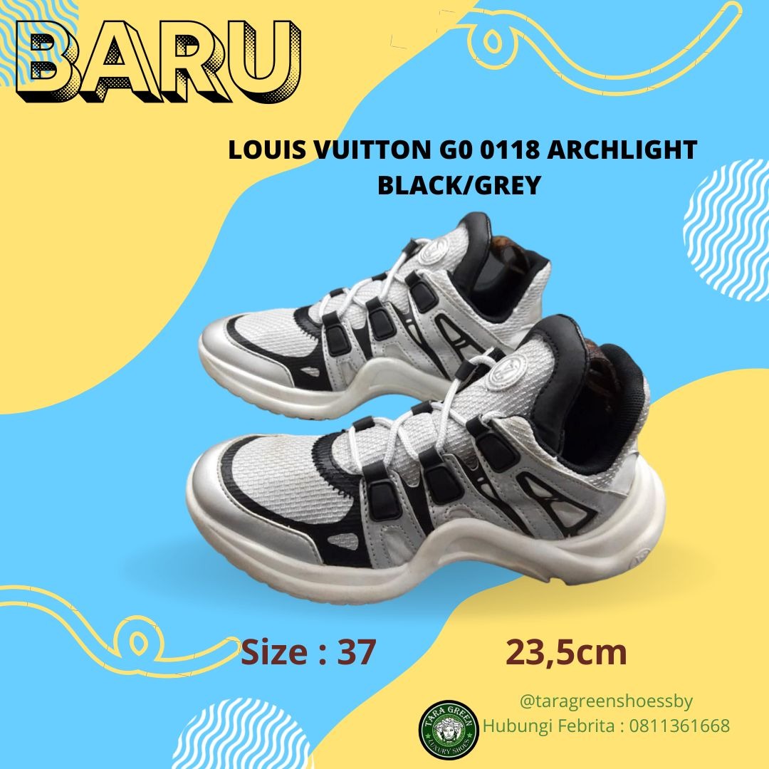 Jual SEPATU LOUIS VUITTON ARCHLIGHT  BLACK  LV