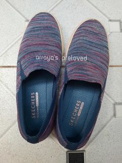 Sepatu Skechers Biru Original