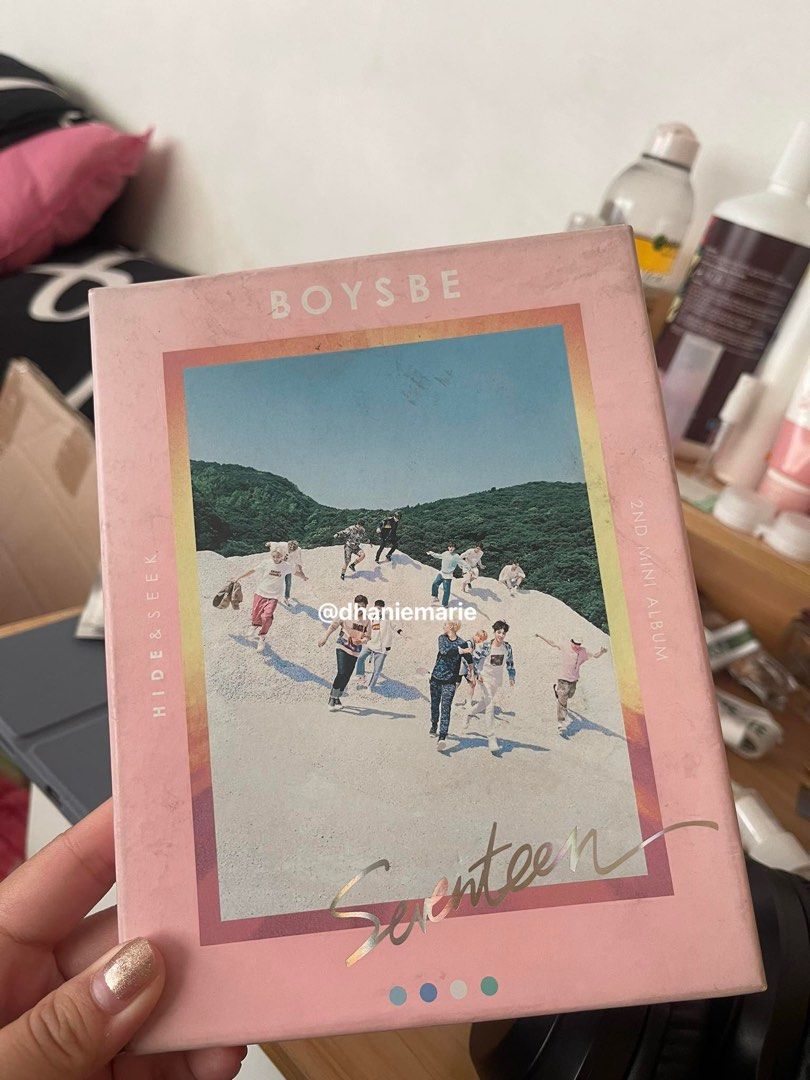 人気ブランドの 【レア物】Seventeen セブチ BOYSBE seek CD 新品・未