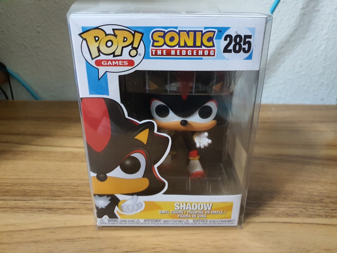 Funko Pop Lot Bundle of 2 Sonic The Hedgehog - Shadow, Sonic With