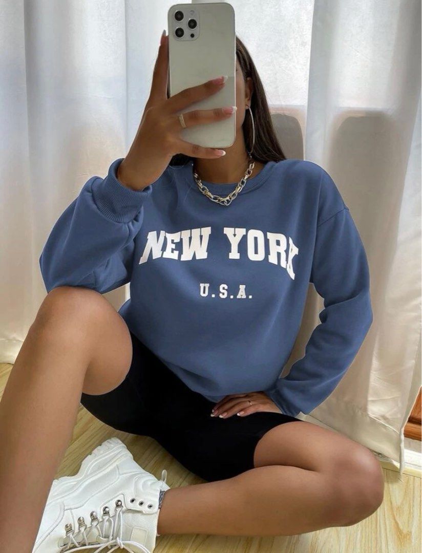 Shein sweat oversize online