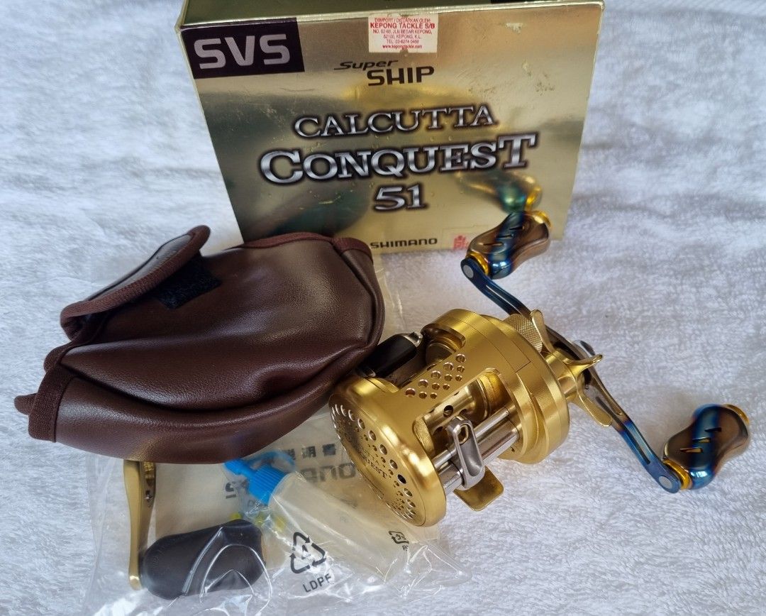 SHIMANO '00 CALCUTTA CONQUEST 51. MADE IN JAPAN., Sports Equipment ...