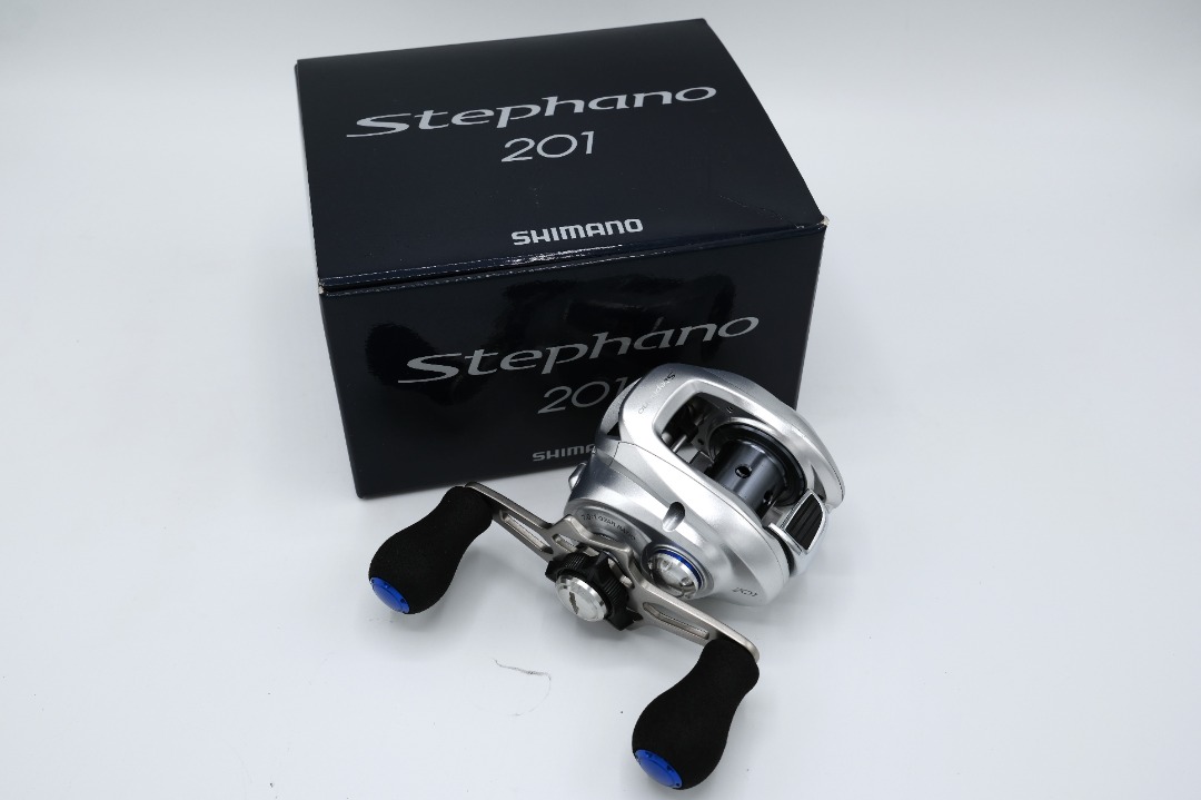 Shimano Stephano 201 baitcasting reel left handed, Sports