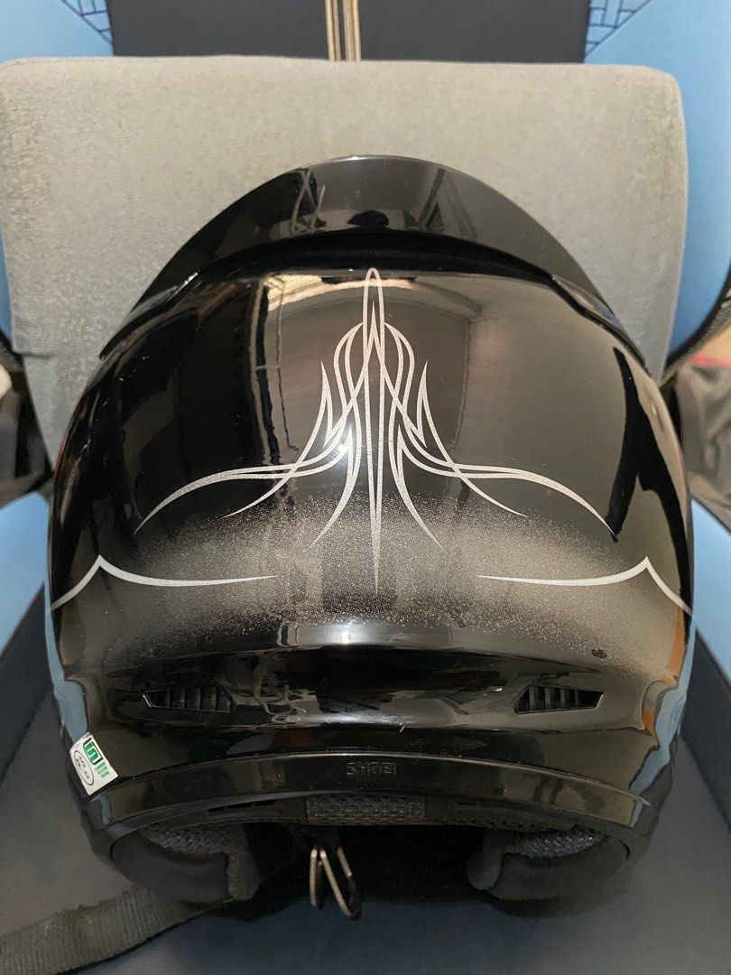shoei J-Force 3 Lubla black size m, Motorcycles, Motorcycle