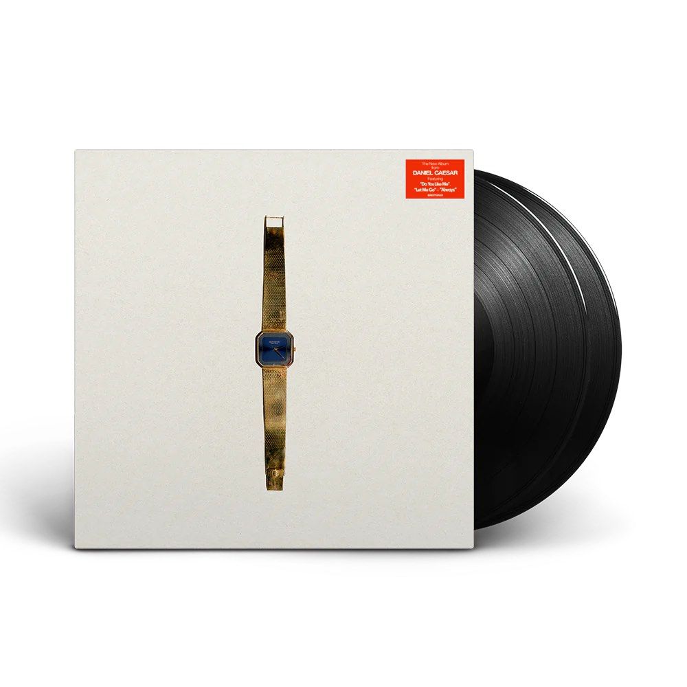 Daniel Caesar — Never Enough Orange Vinyl LP Record, Hobbies