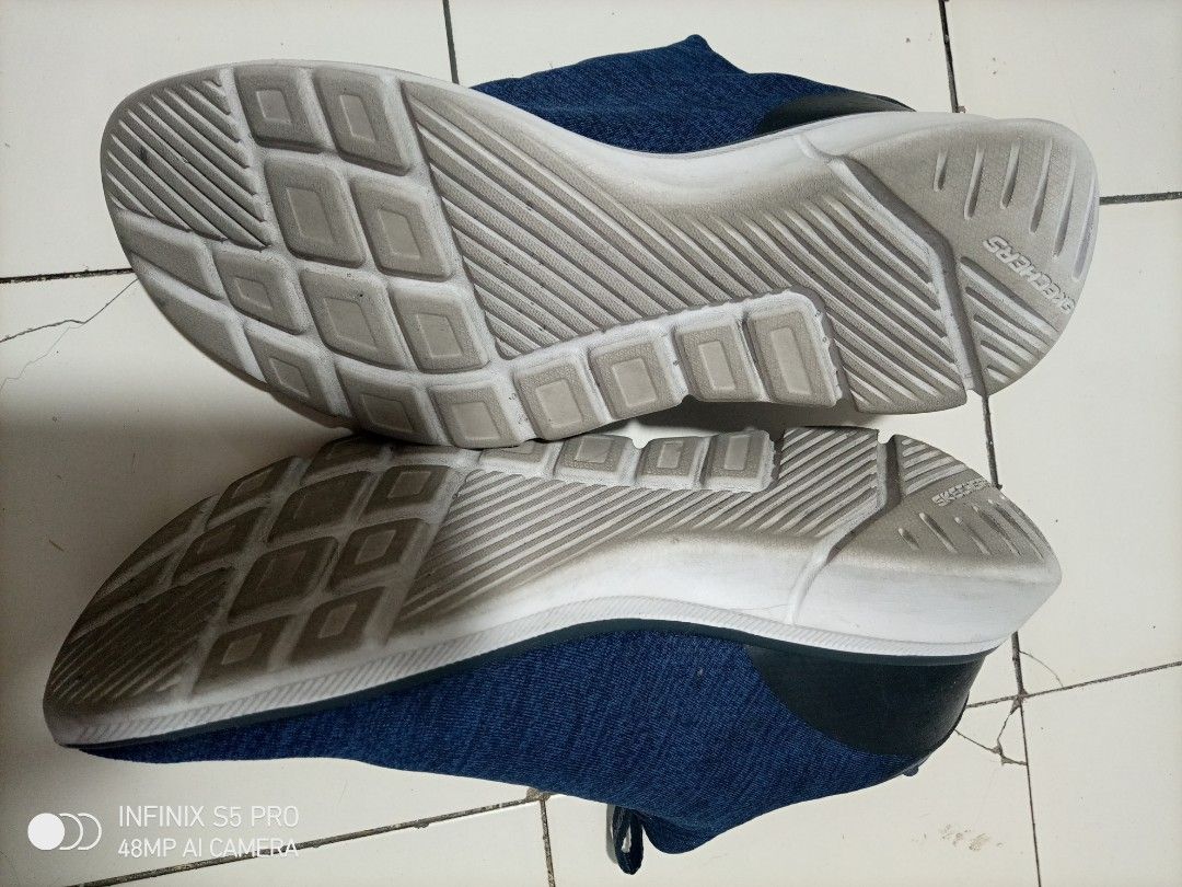 Skechers Dual Lite Relaxed Fit Memory Foam, Men's Fashion, Footwear