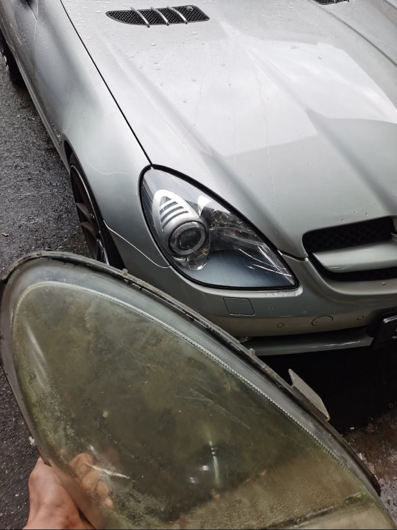 SLK 200 Mercedes Headlight Lens Replacement, Car Accessories