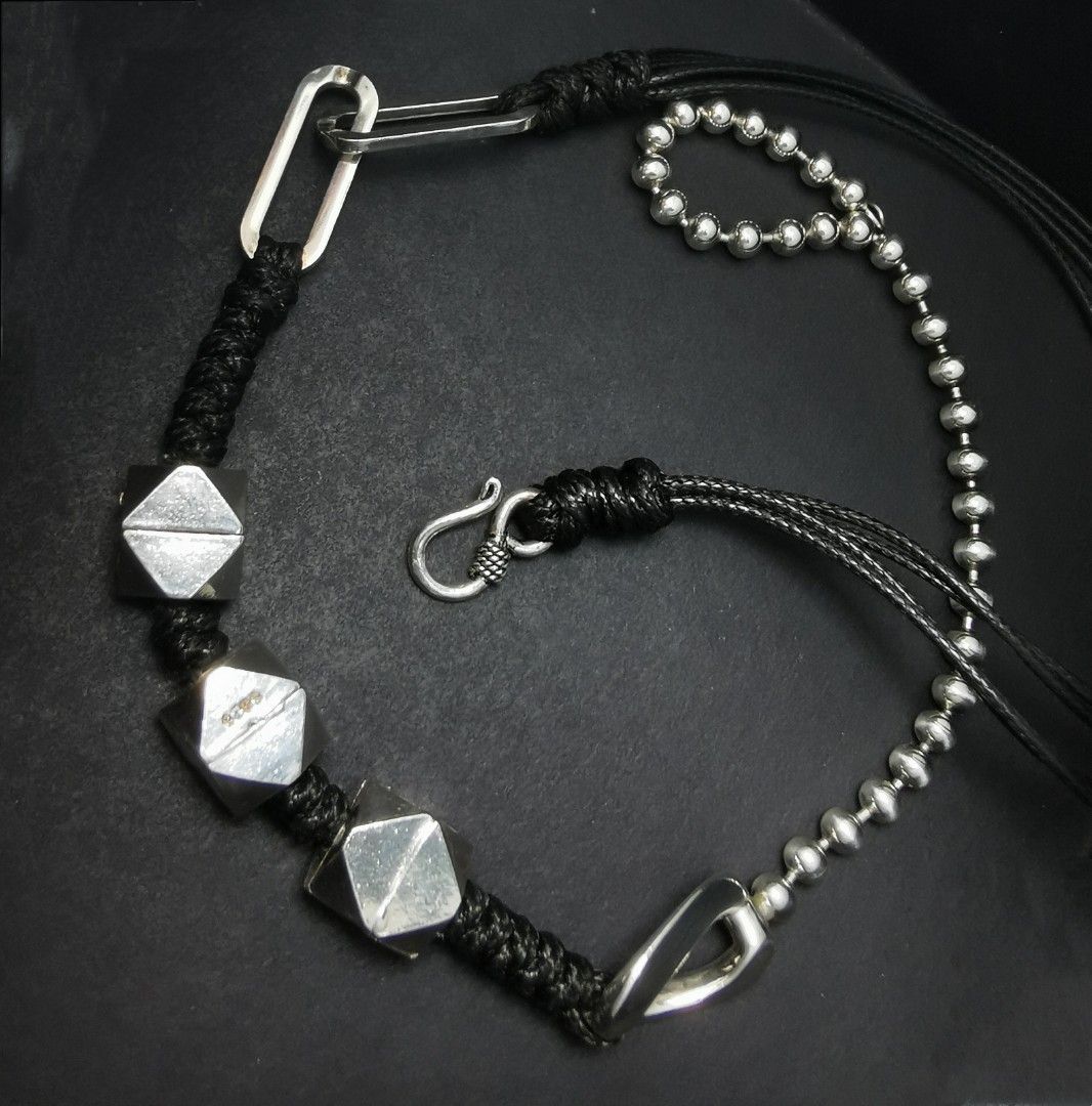 Wax on sale rope necklace