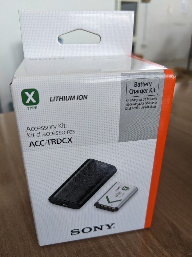 Sony Battery Charger Kit (NPBX1 Battery and Travel DC Charger Kit ACC